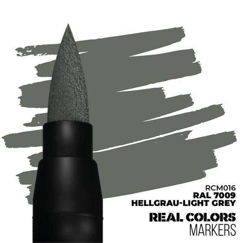 AK-RCM016 Patiniermarker, Lichtgrau, RAL 7009